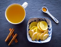 Spiced Lemon Ginger Tea