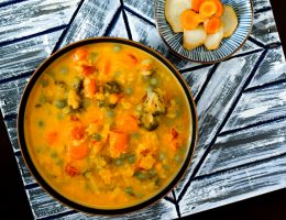 Lentil Coconut Curry Soup-3