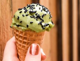 Matcha Ginger Ice Cream